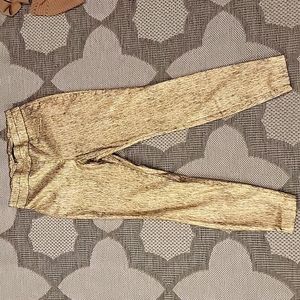 Nwot New York & Company gold pull on dress pants